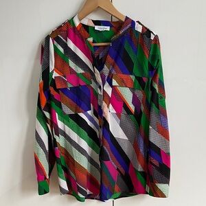 Calvin Klein Multicolor Geometric Shirt